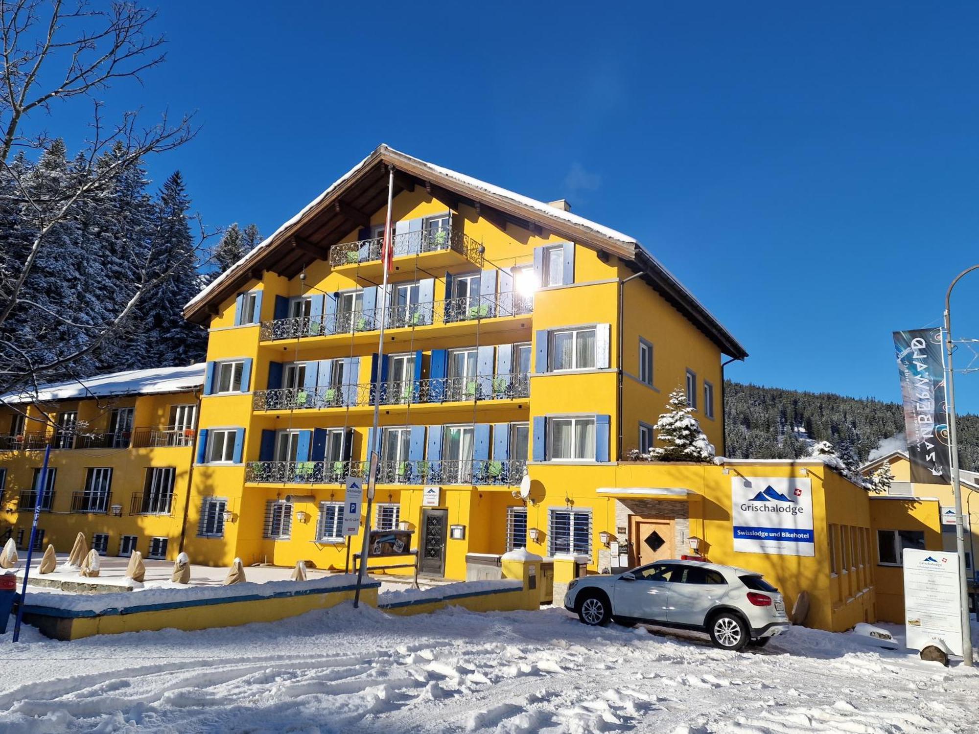 Grischalodge Das Hotel Mit Bergblick Seit 1929 - Schlicht, Preiswert Und Mit Einem Touch Nostalgie Parpan Esterno foto